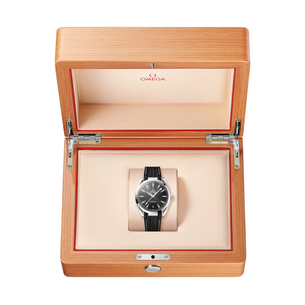 OMEGA Seamaster Aqua Terra 150M 41mm - Black on Rubber Strap